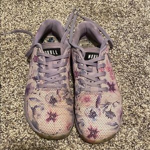 NoBull floral trainers women’s 7.5